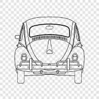 Car, Bug, Caracteristic, Beetlejuice icon svg