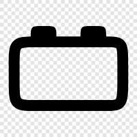 car batteries, automotive, car parts and accessories, car parts and repair icon svg