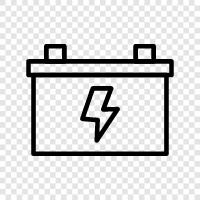 AutoBatterieLadegerät, AutoBatterieWartung, AutoBatterieErsatz, AutoBatterie symbol