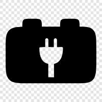 Зарядное устройство для автомобильных батарей, хранение автомобильных батареек, кислота для автомобильных батарей, батарея для автомобилей Значок svg