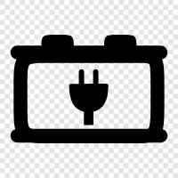 AutoBatterieLadegerät, AutoBatterieErsatz, AutoBatterieReparatur, AutoBatterie symbol