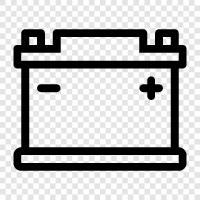 Autobatterie, Autobatterien, Automobil, Autoteile symbol