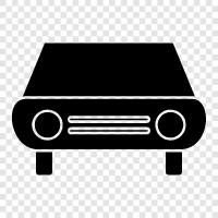 Car, Driving, Road, Automobile icon svg