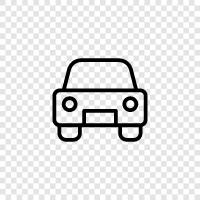 car, automobile, car rental, car service icon svg