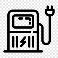 car charger, electric car charger, car battery charger, car charger outlet icon svg