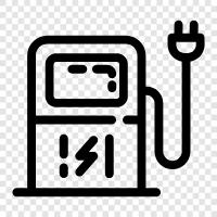 Car Charging, Car Charging Station, Car Charge icon svg