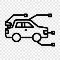 Auto Detaillierung, Auto Reinigung, Auto Wachs symbol