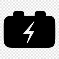 Auto, Automobile, Batterien, Autoteile symbol