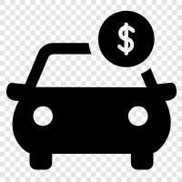 car financing, car loans, car buying, car dealership icon svg