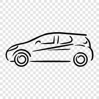 Car ownership, new car, used car, buying a car icon svg