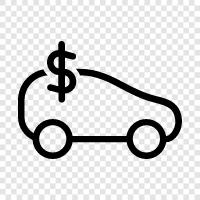 Car Prices, Cars, New Car, Used Car icon svg