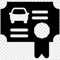 Mietwagen, Autoverleih, Autokauf, Autobesitzer symbol