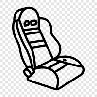 car seat, booster seat, child seat, baby seat icon svg