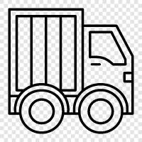 car, trucking, trucking industry, trucking companies icon svg