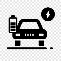 Auto, Carsharing, elektrisch, autonom symbol