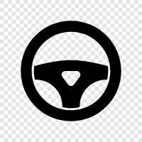 car, driving, wheel, turning icon svg