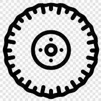 car, transportation, gears, axle icon svg