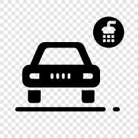 Autowaschservice, Autowaschen, Auto Detaillierung, Autopolieren symbol