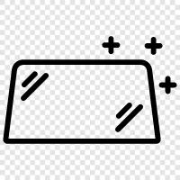 Auto Fensterwechsel, Auto Fenstertönung, Auto Fensterreiniger, Auto Fenster symbol