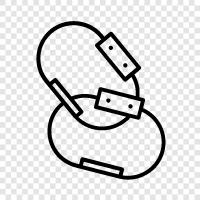 carabiners, climbing, rappelling, kurtarma ikon svg