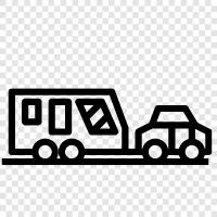 caravan rental, caravan holidays, caravans, camper vans icon svg