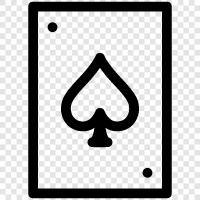 card game, strategy, playing, hand icon svg