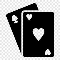 Card Games, Poker, Solitaire, Blackjack icon svg