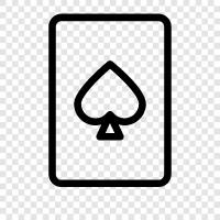 card, games, strategy, bluff icon svg