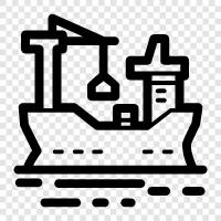 cargo, shipping, aircraft, container icon svg