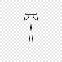 cargo, compression, chinos, jeans icon svg