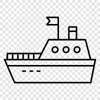 cargo, shipbuilding, maritime, vessel icon svg