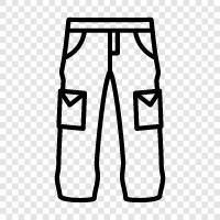 cargo pants for women, cargo pants for men, cargo pants for boys, cargo pants icon svg