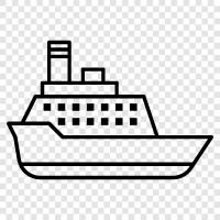 cargo, freight, transport, maritime icon svg