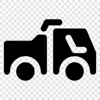 cargo, trailer, loading, unloading icon svg