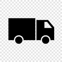 cargo, transport, freight, trucking icon svg