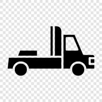 Fracht, LKW, Transport, Flotte symbol