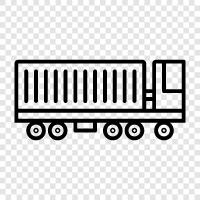Грузоперевозки, компании, занимающиеся грузовыми перевозками, предприятия Значок svg