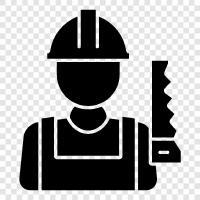 carpenter, woodworker, cabinetmaker, joiner icon svg