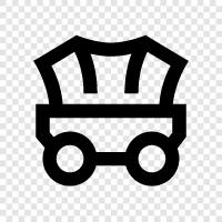 Kutsche, Wagen, Fahrzeug, Transport symbol