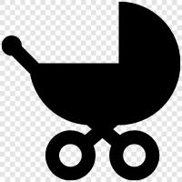 carriage, child carrier, child safety, child restraint icon svg