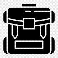 carry, storage, shoulder, hand icon svg