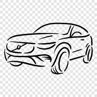 Cars, Driving, Car rental, Car reviews icon svg