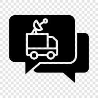 cars, vans, trucks, buses icon svg