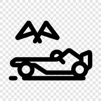 cars, racing, track, f racing icon svg