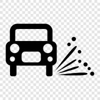 Cars, Driving, Road, Automobile icon svg