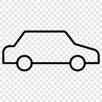 Cars, Driving, Car rental, Car dealership icon svg