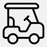 cart, golf, golf cart rental, golf cart for sale icon svg