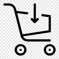 Cart, Online Shopping Cart, Ecommerce, Online Shopping icon svg