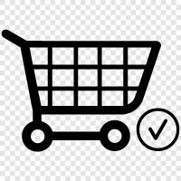 cart, grocery, grocery store, food icon svg