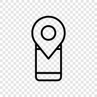 Cartography, GPS, Topographic, Satellite icon svg